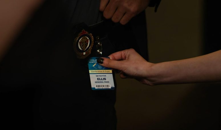 Maddy leaves a thumbprint on Cole's convention ID - Wild Cards