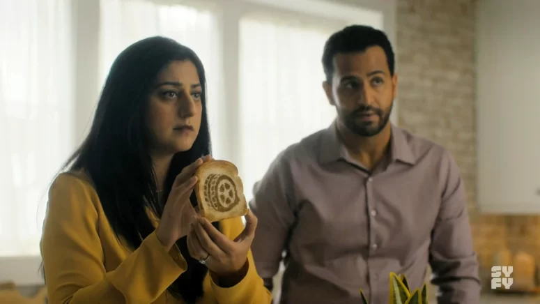 Seema Doad as Anika and Jai Mession as Bjavam - SurrealEstate