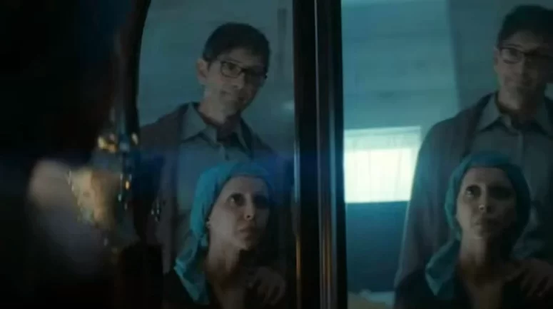 Gia Sandhu as Nithiya and Gianpaolo Venuto as her husband Aaron - Revival 102