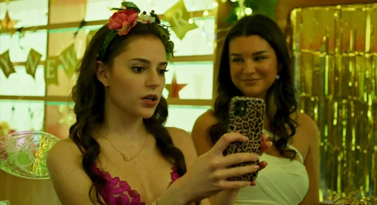 Romy Weltman and Tori Barban in TERROR TRAIN 2