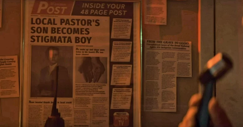 Stigmata boy news article - Revival