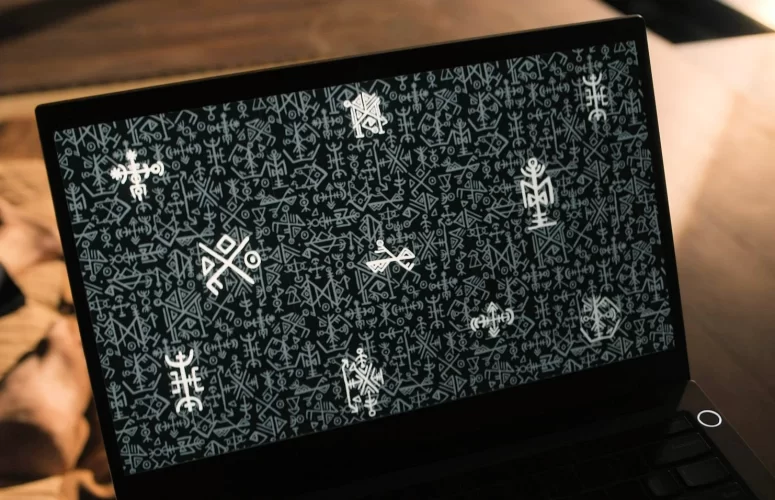 Icelandic runes used by the hackers - The Shrouds