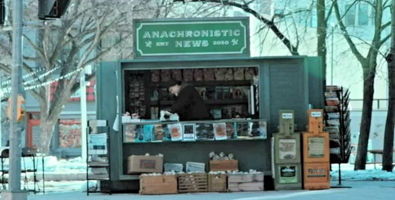 Oliver's newsstand - Anachronistic News - Levels