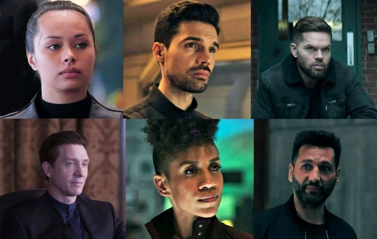 Main cast of The Expanse