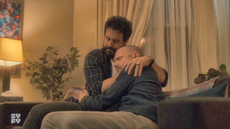 Adam Korson as Phil and Paul Ewan Wilson as his husband Anthony - SurrealEstate - 206