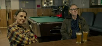 Sara Canning as Trudy and Vincent Gale as Peter - Field Sketches