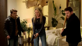 Jesse Moss as Michael Connor, Tegan Moss as his sister Hayley Reese, and Aiden Howard as Jack - The Boy Who Disappeared