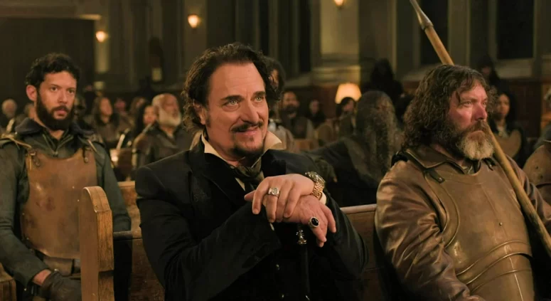 Kim Coates as Bruegel, leader of the Silk Stockings gang, in Season 2 of 'The Walking Dead: Dead City'