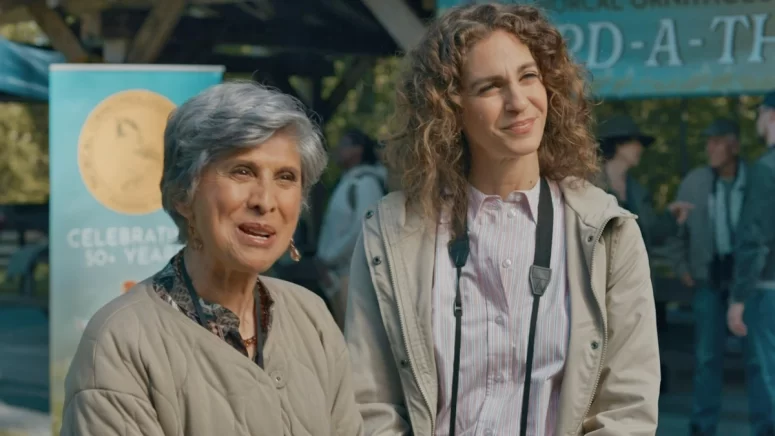 Veena Sood as Linda and Carmel Amit as Breena - Adventures in Love and Birding