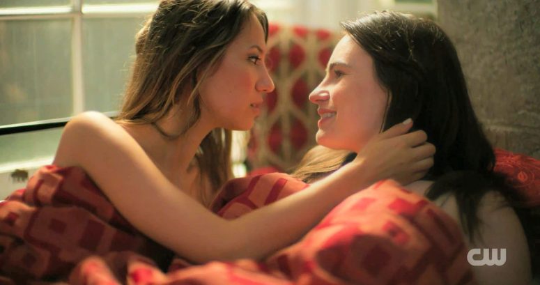 Katharine King So as Caro and Kathryn Gallagher as Philippa Levreaux - Ordinary Girl in a Tiara