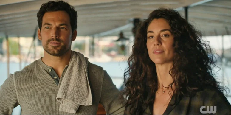 Kaylah Zander as Jessica and Giacomo Gianniotti as Cole - Wild Cards 301