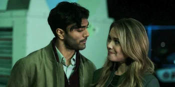 Praneet Akilla as Joseph and Stephanie Bennett as Heather - Wild Cards 211