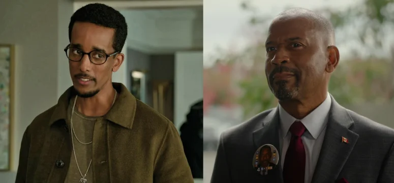 Robel Zere as Adrian and Jeffrey Joseph as Robert Lang - Wild Cards 305