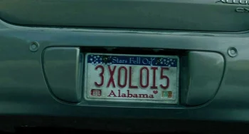 The clergyman's Alabama license plate with an August 2035 tag - From 401