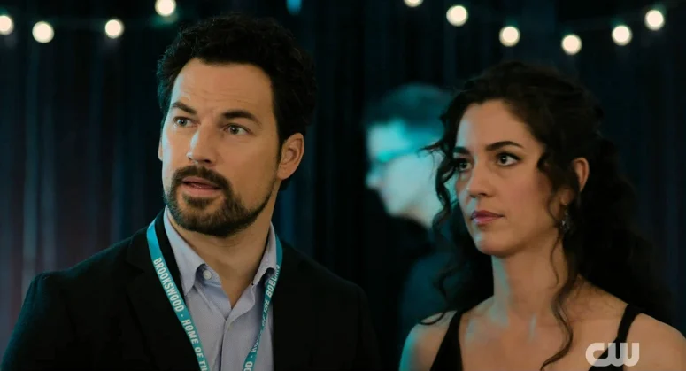 Kaylah Zander as Jessica and Giacomo Gianniotti as Cole - Wild Cards 309