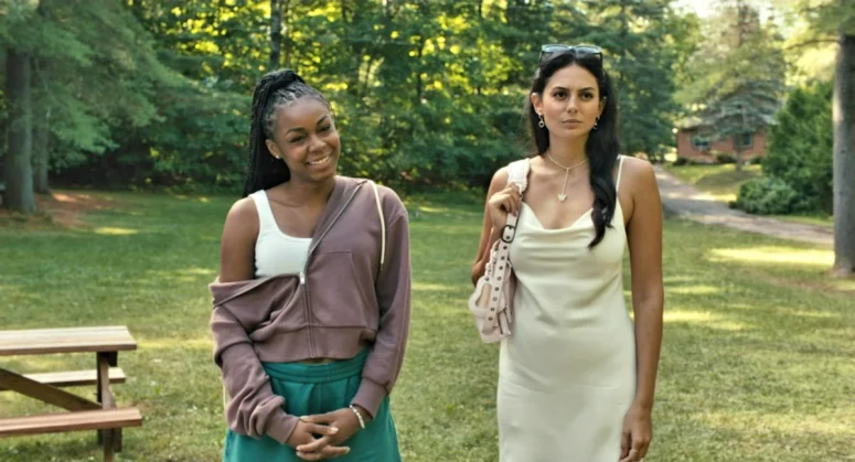 Krista Nazaire as Shannon and Pardis Saremi as Demi - Hell of a Summer