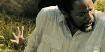 A hand comes out of the ground and reaches for Boyd, who does not see it yet - From 403