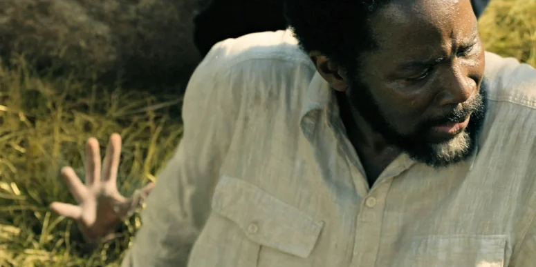 A hand comes out of the ground and reaches for Boyd, who does not see it yet - From 403