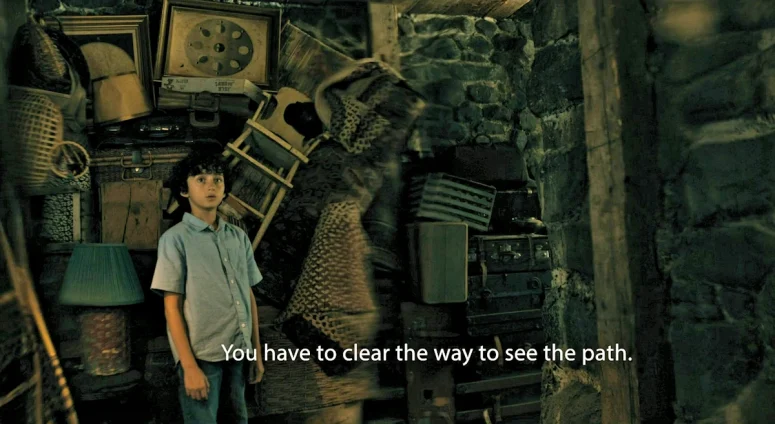Viggo Hanvelt as Young Jade in the storeroom - From 405