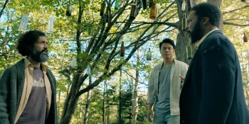Jade (David Alpay) tries to convince Boyd (Harold Perrineau) and Kenny (Ricky He) of his plan - From 408