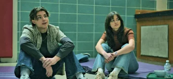 Carson MacCormac as Trace Casper and Chloe Avakian as his twin sister Grace - This is Not a Test