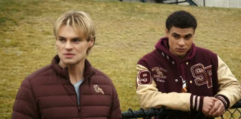 Kolton Stewart as Dylan and Noah LaLonde as Cole Walter - My Life With the Walter Boys 210