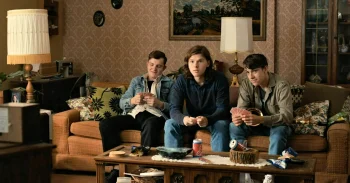 Mark Ezekiel Rivera as Ritchie Perez, Colton Grobbo as Mark Critch Jr, and Noah Perchard as Fabe - Son of a Critch 110