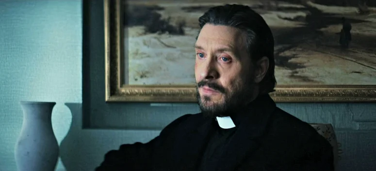 Shawn Doyle as Father Roslovic. - The Voices of Our Mother