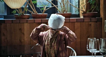 Baghead. Two actors are credited with playing this character: Cassandra Ebner and Tess Degenstein. - Keeper