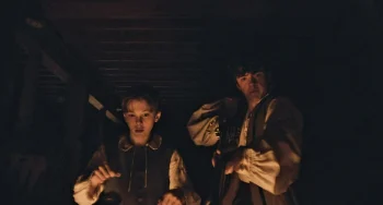 Young Darren (Logan Pierce) and Young Malcolm (Glen Gordon) - Keeper