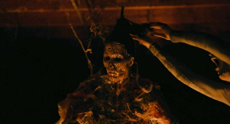 The pickled head with a bullet hole in its forehead - Keeper