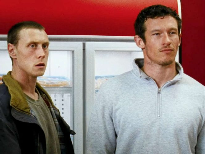 George Mackay as Nick and Callum Turner as Liam - Rose of Nevada