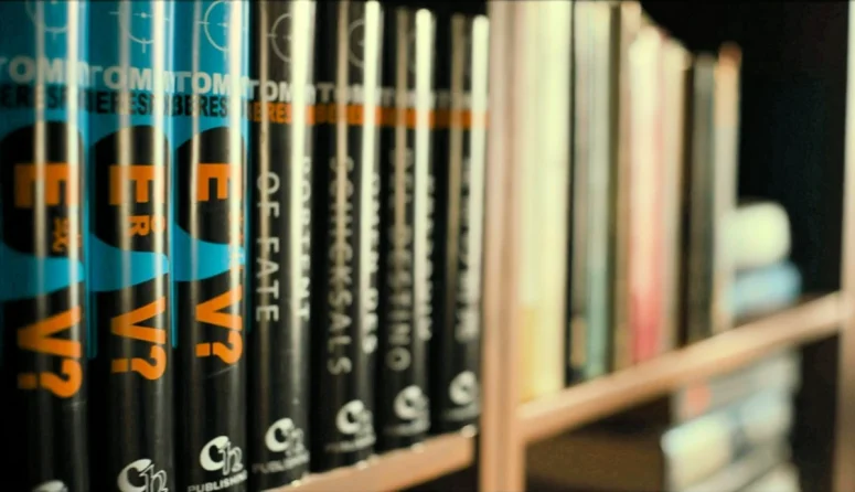 Tommy's novels - with titles approximating Agatha Christie titles - Tommy and Tuppence 101