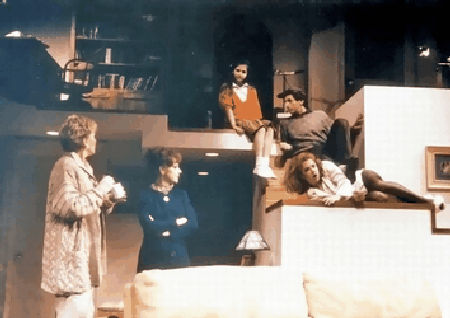 Gellar, Peter Coyote, Stockard Channing, Joyce Van Patten, and Candice Azzara in the first production of Jake's Women