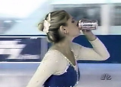 Sarah Michelle Gellar on skates