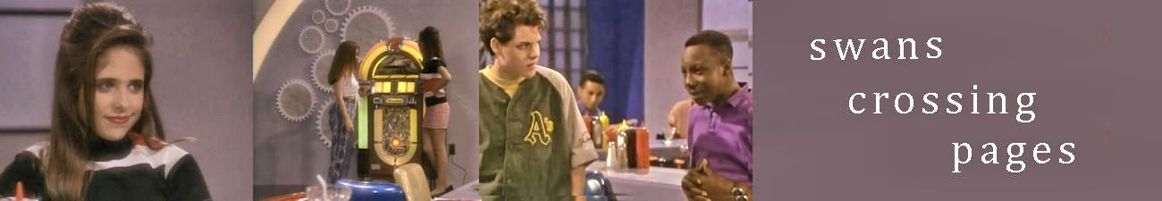 swans crossing banner